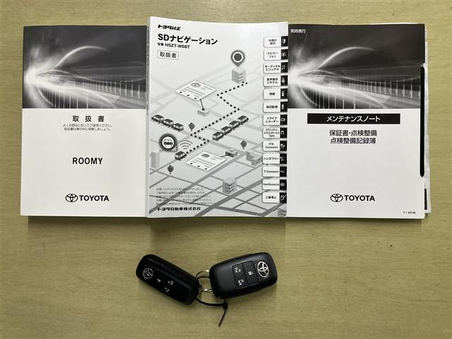 ルーミー カスタムG-T 助手席エアバック 両側オートスライドドア スマートキープッシュスタート LEDライト 横滑り防止機能 クルコン ETC付 アルミホイール キーレス DVD ナビ&TV セキュリティ エアバッグ ABS(19枚目)