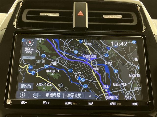 プリウス A 衝突軽減ブレーキシステム Bモニタ 記録簿有 LEDヘッド クルーズコントロール セキュリティー スマートキー パワーステアリング Pシート ドライブレコーダー ETC 1オーナー アルミホイル(6枚目)