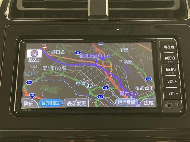 プリウス Ｓセーフティプラス　衝突回避システム　１セグ　Ｂモニター　ＬＥＤライト　クルコン　ＥＴＣ装備　スマートＫＥＹ　ナビＴＶ　イモビライザー　横滑り防止機能　ＰＷ　カーテンエアバッグ　キーレスエントリー　オ－トエアコン　アルミ（6枚目）