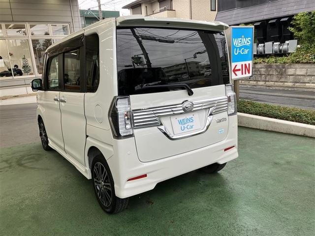 タント カスタムＲＳ　トップエディションＳＡＩＩＩ　ブレーキサポート　ＡＡＣ　Ｂモニター　両側オートスライドドア　イモビライザー　ナビＴＶ　地デジフルセグ　ＬＥＤ　ＤＶＤ再生可能　キーフリー　ＥＴＣ　Ｗエアバック　ＡＢＳ　アルミ　ＰＳ　エアバッグ（4枚目）