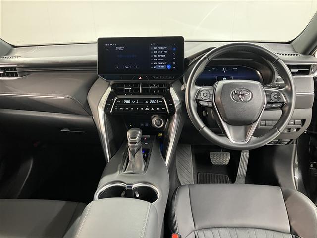 ハリアー G 衝突回避ブレーキ AUX接続 セキュリティーアラーム AAC バックモニタ- 記録簿有 1オーナ 横滑防止装置 LEDランプ スマキー キーフリー AW ETC車載器 PS パワーウインドウ TV(5枚目)