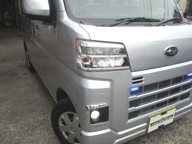 サンバーバン ＶＣ　両側パワースライドドア　９インチナビ　Ｂカメラ　デジタルインナーミラー（5枚目）