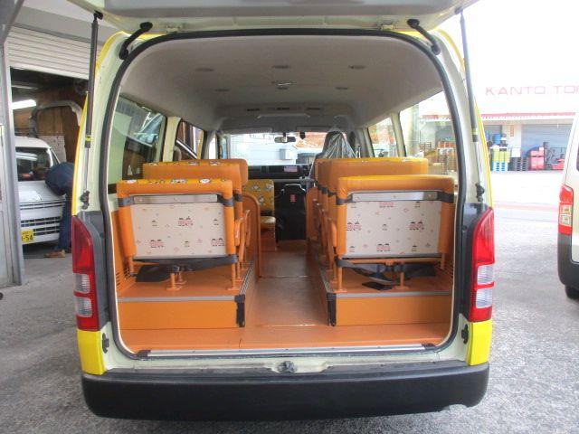 ハイエースワゴン 　幼児バス　大人２名幼児１２名　普通免許証　置き去り防止装置　シートベルト　ＳＤナビ　バックカメラ　ドライブレコーダー（13枚目）