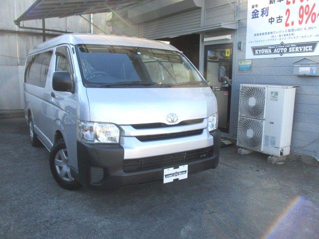 ハイエースワゴン ＤＸ　パワースライドドア　ＳＤナビ　ワンセグ　Ｂカメラ　ＥＴＣ（2枚目）