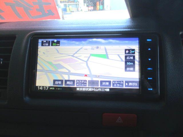 ハイエースバン ＤＸ　ＧＬパッケージ　ＳＤナビ　フルセグ　全方位パノラマカメラ　ＥＴＣ　マット　バイザー（6枚目）