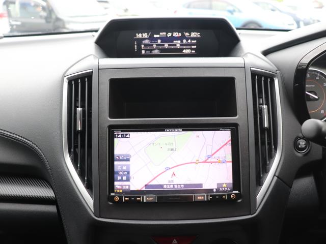 ＸＶ アイサイト３　カロッエリアメモリーナビ　ＥＴＣ２．０　歩行者エアバッグ　ＳＲＳサイド＆カーテン＆運転席ニーエアバッグ　ＵＶカットガラス　フルオートエアコン（9枚目）
