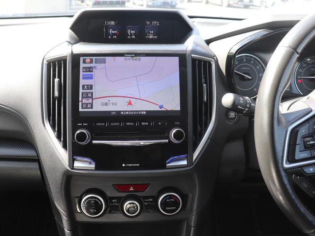 インプレッサスポーツ １．６ｉ－Ｌアイサイト　ＥＴＣ２．０　パナ８型ビルトナビ　前後ドラレコ　バックカメラ　アイサイトＶｅｒ３搭載　ステアリング連動ＬＥＤへッドライト　スバルリヤビークルディテクション　ハイビームアシスト　キーレスアクセス＆プッシュスタートスイッチ（9枚目）