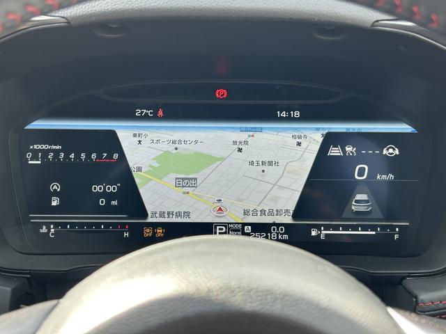 レヴォーグ ＳＴＩスポーツＥＸ　元レンタカー　大型モニター　全周囲カメラ　アイサイトＸ搭載　大型ナビモニター　全周囲カメラ　専用本革パワーシート　ハンズフリーオープンリヤゲート　液晶メーター　電子制御サスペンション　ステアリング連動ヘッドライト＆オートハイビーム　ＥＴＣ（22枚目）