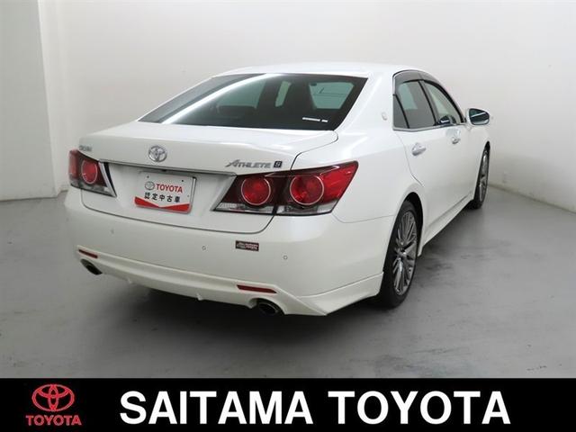 クラウン アスリートS-T J-フロンティア 衝突被害軽減ブレーキ クリアランスソナー ワンオーナー メモリーナビ バックモニター フルセグTV CD/DVD再生 シートヒーター クルーズコントロール オートマチックハイビーム 車線逸脱警報(3枚目)