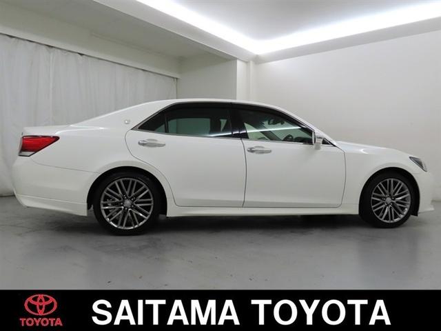 クラウン アスリートS-T J-フロンティア 衝突被害軽減ブレーキ クリアランスソナー ワンオーナー メモリーナビ バックモニター フルセグTV CD/DVD再生 シートヒーター クルーズコントロール オートマチックハイビーム 車線逸脱警報(4枚目)