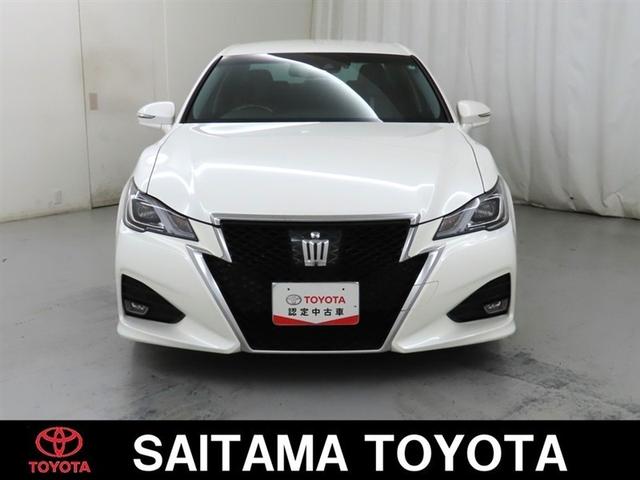 クラウン アスリートS-T J-フロンティア 衝突被害軽減ブレーキ クリアランスソナー ワンオーナー メモリーナビ バックモニター フルセグTV CD/DVD再生 シートヒーター クルーズコントロール オートマチックハイビーム 車線逸脱警報(5枚目)