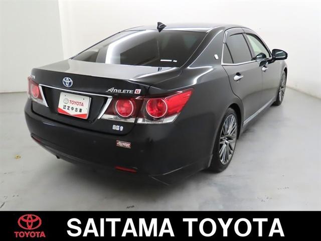 クラウンハイブリッド アスリートG ブラインドスポットモニター 衝突被害軽減ブレーキ メモリーナビ クルーズコントロール 車線逸脱警報 オートマチックハイビーム フルセグTV バックモニター ETC2.0 CD/DVD再生(3枚目)