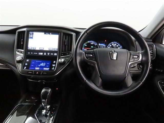 クラウンハイブリッド アスリートG ブラインドスポットモニター 衝突被害軽減ブレーキ メモリーナビ クルーズコントロール 車線逸脱警報 オートマチックハイビーム フルセグTV バックモニター ETC2.0 CD/DVD再生(7枚目)