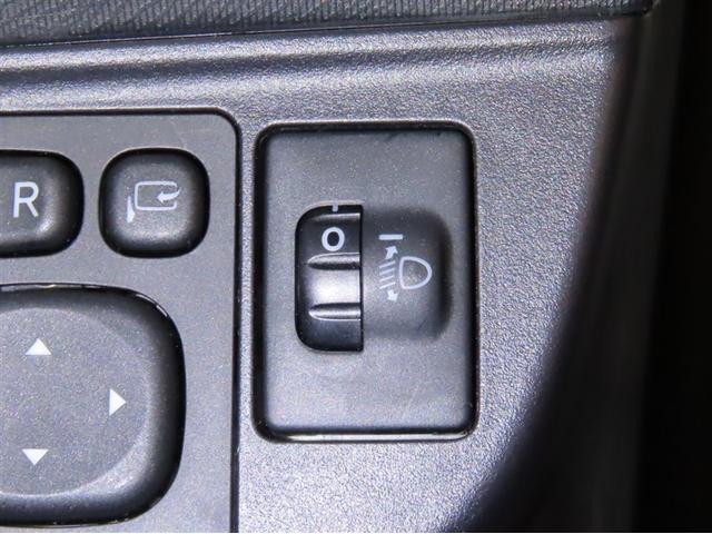 ヘッドライトの光軸調整機能を装備しています。