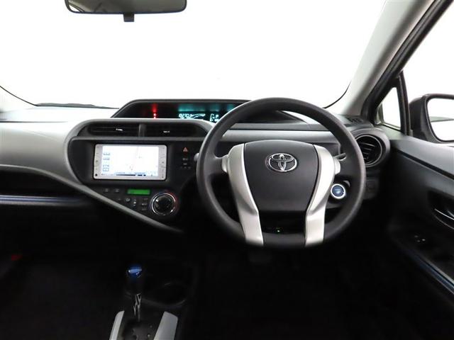 アクア S ETC CD ハロゲンヘッドライト 光軸調整機能 Bluetooth モケットシート 電動格納ミラー 純正メモリーナビ(7枚目)