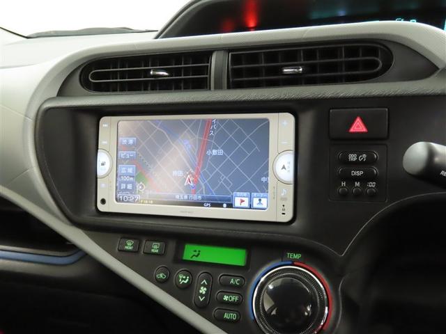 アクア S ETC CD ハロゲンヘッドライト 光軸調整機能 Bluetooth モケットシート 電動格納ミラー 純正メモリーナビ(11枚目)