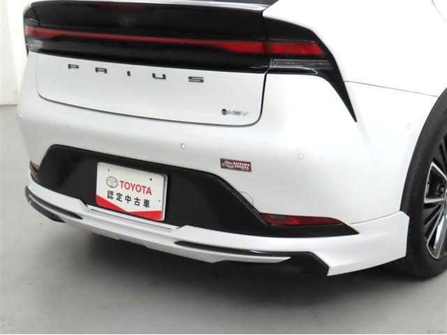 プリウス Z ドライブレコーダー 禁煙車 コネクティッドナビ モデリスタフルエアロ パノラミックビューデジタルインナーミラー 衝突被害軽減ブレーキ 踏み間違い防止 シートヒーター/ベンチレーション ワンオーナー(7枚目)