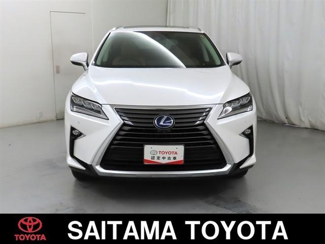 RX RX450hL 7人乗り 後席モニター ムーンルーフ ブラインドスポットモニター シートヒーター・ベンチレーター 踏み間違い加速抑制機 衝突被害軽減ブレーキ 車線逸脱警報(10枚目)