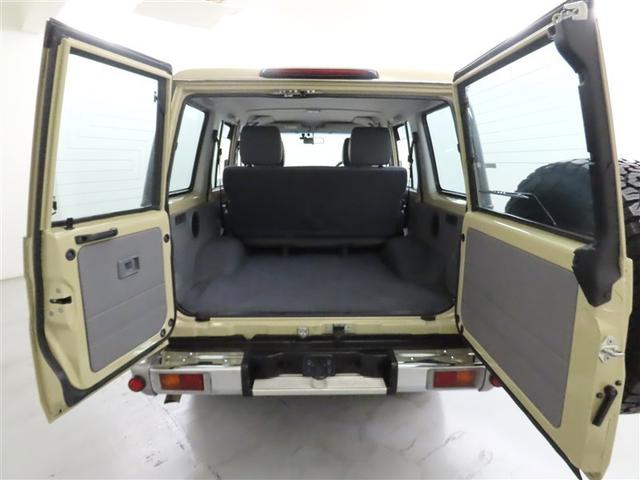 ランドクルーザー70 バン マニュアル車 4WD 7インチナビ ETC リヤヒーター ブルートゥース接続 CD DVD フルセグTV サイドバイザー ハロゲンヘッドライト スペアタイヤ(33枚目)