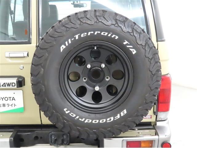 ランドクルーザー70 バン マニュアル車 4WD 7インチナビ ETC リヤヒーター ブルートゥース接続 CD DVD フルセグTV サイドバイザー ハロゲンヘッドライト スペアタイヤ(38枚目)