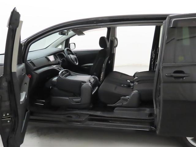 アイシス プラタナ トヨタ純正メモリーナビ バックガイドモニター ナビ連動ETC 片側パワースライドドア ハロゲンヘッドランプ フォグランプ オートエアコン トヨタ純正アルミホイール(3枚目)