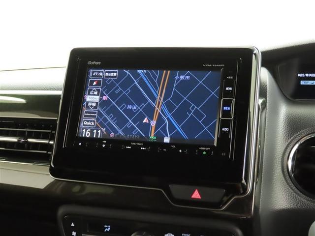 N-BOXカスタム G・EXホンダセンシング 衝突回避軽減ブレーキ Bluetooth対応SDナビ バックモニター ナビ連動式ETC 助手席側電動スライドドア CD&DVD再生 フルセグTV 取扱説明書 保証書 整備記録簿(14枚目)