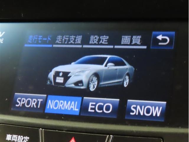 クラウンハイブリッド アスリートS Bluetooth対応SDナビ バックガイドモニター ナビ連動式ETC フルセグTV CD&DVD再生 シート&ハンドルヒーター 取扱説明書 保証書 整備記録簿(12枚目)