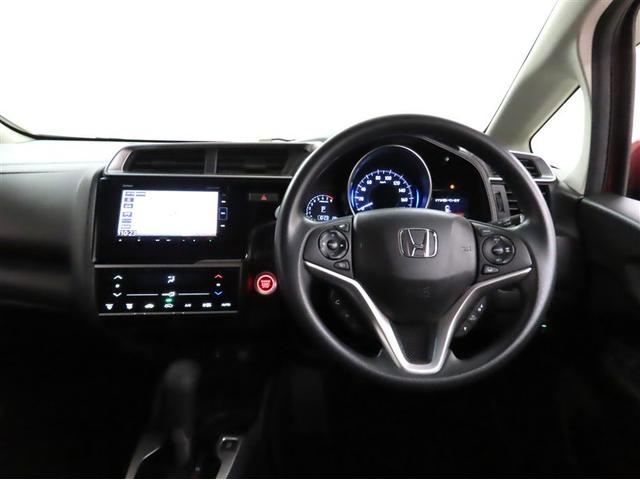 フィット 13G・L ホンダセンシング ホンダセンシング搭載 ホンダ純正ドラレコ ステアリングスイッチ ナビ(VXM-184VFi) CD/DVD再生可 バックモニター ETC USB端子 LEDヘッドランプ 取扱説明書・保証書・整備記録簿(9枚目)