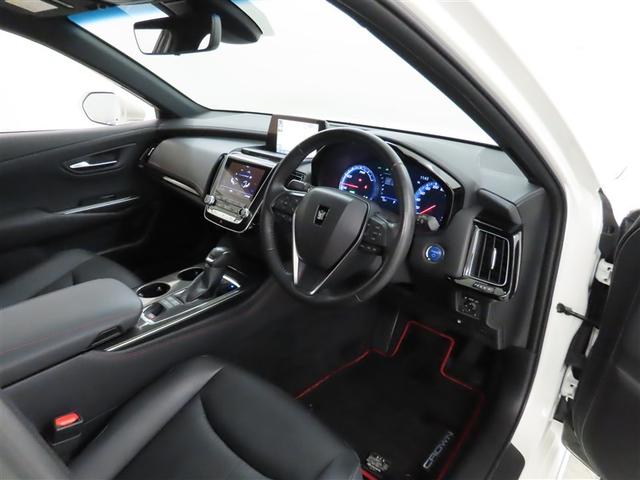 クラウンハイブリッド ＲＳ　リミテッド　Ｂｌｕｅｔｏｏｔｈ対応ＳＤナビ　衝突回避軽減ブレーキ　ＣＤ＆ＤＶＤ＆Ｂｌｕ－ｒａｙ再生　シートヒーター　バックガイドモニター　ナビ連動式２．０ＥＴＣ　取扱説明書　保証書　整備記録簿（8枚目）