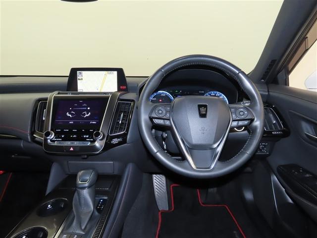 クラウンハイブリッド ＲＳ　リミテッド　Ｂｌｕｅｔｏｏｔｈ対応ＳＤナビ　衝突回避軽減ブレーキ　ＣＤ＆ＤＶＤ＆Ｂｌｕ－ｒａｙ再生　シートヒーター　バックガイドモニター　ナビ連動式２．０ＥＴＣ　取扱説明書　保証書　整備記録簿（9枚目）