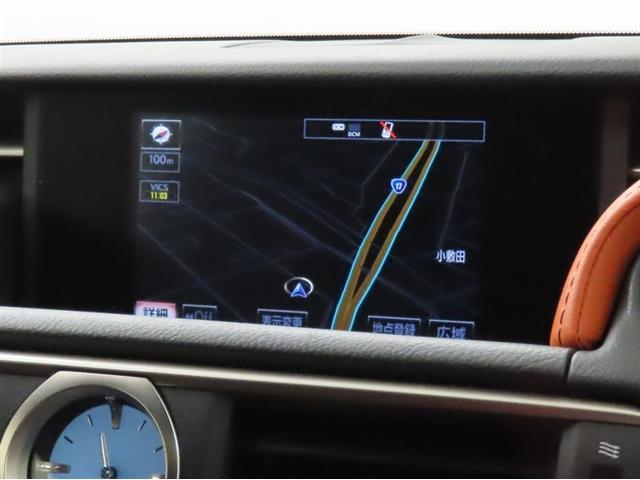 RC F ベースグレード メーカー装着メモリーナビ バックガイドモニター 純正ドライブレコーダー チルト&スライドムーンルーフ ETC CD/DVD/BD再生 USB端子 AUX端子 ステアリングスイッチ LEDヘッドランプ(18枚目)