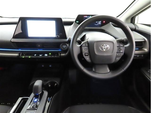 プリウス G Bluetooth対応ディスプレイオーディオ パノラミックビュー(全周囲)モニター ナビ連動式2.0ETC 衝突回避軽減ブレーキ シートヒーター 純正19インチアルミホイール(10枚目)