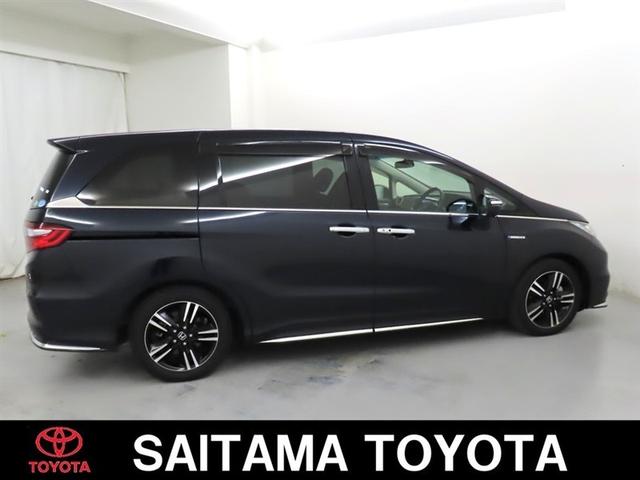 オデッセイハイブリッド HV アブソル-ト HV アブソル-ト ホンダ純正スタンダードインターナビ アルパイン製後席ディスプレイ バックモニター ETC 両側電動スライドドア ステアリングスイッチ クルーズコントロール LEDヘッドランプ(4枚目)