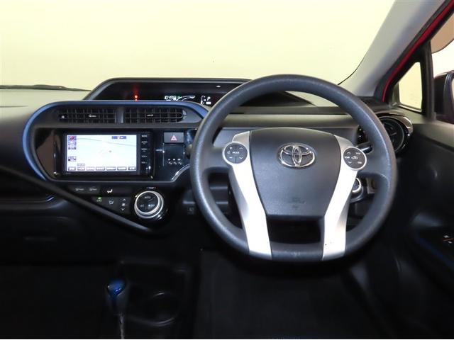 アクア S Bluetooth対応SDナビ バックガイドモニター ワンセグTV ETC オートエアコン スマートキー スペアタイヤ 取扱説明書 保証書 整備記録簿(7枚目)