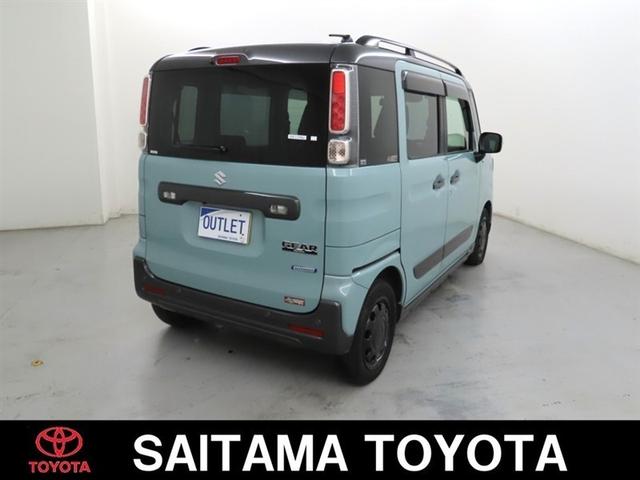 スペーシアギア ハイブリッドＸＺ　両側パワースライドドア／前席Ｄ・Ｐ席シートヒーター／ＬＥＤヘッドライト／純正ＤＯＰナビ・バックカメラ／サイドバイザー／スマートキー２個（4枚目）