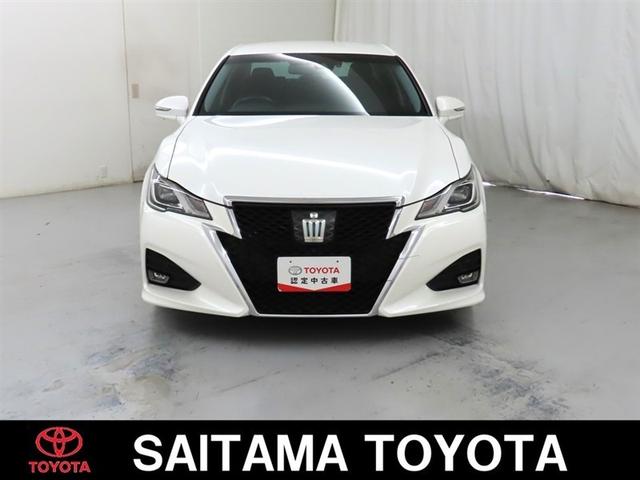 クラウンハイブリッド アスリートS メーカー装着SDナビ フルセグTV Bluetooth接続 USB端子 CD DVD ブルーレイ再生 全周囲モニター 前席シートヒーター ステアリングヒーター ETC クリアランスソナー(6枚目)