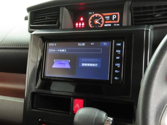 ルーミー Ｇ　禁煙車／整備手帳／純正７インチフルセグメモリーナビ／Ｂｌｕｅｔｏｏｔｈ／バックカメラ／ＥＴＣ２．０／サイドバイザー／スマートキー２個／両側パワースライドドア（18枚目）