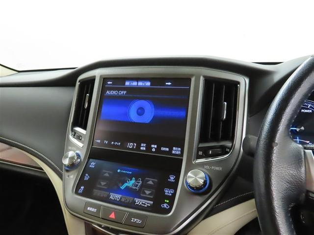 クラウンハイブリッド ロイヤルサルーン　禁煙車／整備手帳／バックカメラ／リヤサンシェード／サイドバイザー／スペアタイヤ／Ｂｌｕｅｔｏｏｔｈ／純正１７インチアルミ（19枚目）