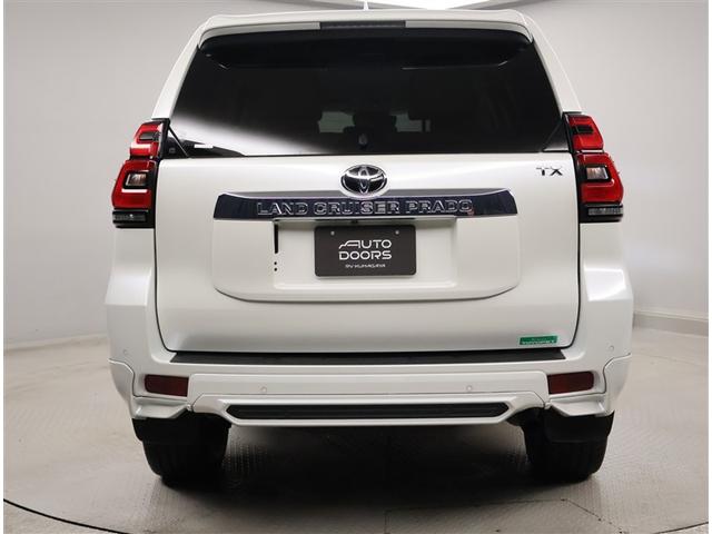 ランドクルーザープラド TX Lパッケージ リアカメラ スマートキ 盗難防止 キーレスエントリー ETC装備 3列席 エアコン LEDランプ レザー アルミホイール パートタイム4WD 横滑り防止システム フルTV 電動パワーシート ナビ&TV(2枚目)