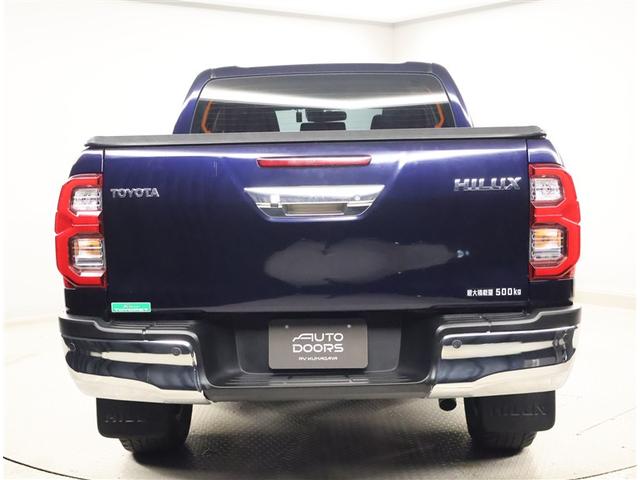 ハイラックス Ｚ　アイドリングＳＴＯＰ　プリクラッシュＳ　キーフリーシステム　運転席助手席エアバック　バックモニタ　パワーウインドウ　ＥＴＣ搭載　定期点検記録簿　ナビ＆ＴＶ　スマートキー＆プッシュスタート　セキュリティ（2枚目）