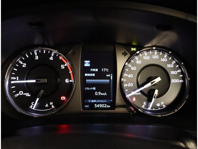 ハイラックス Ｚ　アイドリングＳＴＯＰ　プリクラッシュＳ　キーフリーシステム　運転席助手席エアバック　バックモニタ　パワーウインドウ　ＥＴＣ搭載　定期点検記録簿　ナビ＆ＴＶ　スマートキー＆プッシュスタート　セキュリティ（7枚目）