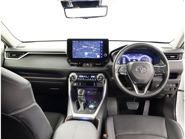 RAV4 ハイブリッドG 衝突被害軽減装置 ドライブレコーダ パノラマサンルーフ バックモニター 整備記録簿 地デジTV LEDヘッドライト スマキー 電動シ-ト AWD TVナビ パワステ 横滑り防止装置 クルコン AAC(5枚目)