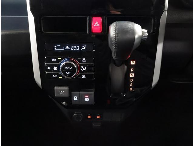 ルーミー カスタムG アイドリング 両側電動SD LEDヘット バックビューモニター 衝突回避ブレーキ フルフラット スマートキー メモリナビ ワンセグTV クルーズコントロール 点検記録簿 ドライブレコーダー ナビ&TV(13枚目)