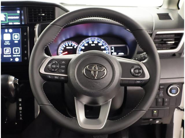 ルーミー カスタムG アイドリング 両側電動SD LEDヘット バックビューモニター 衝突回避ブレーキ TV フルフラット 地デジ スマートキー クルーズコントロール 点検記録簿 オートエアコン アルミホイール ABS(6枚目)