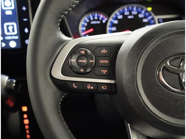 ルーミー カスタムG アイドリング 両側電動SD LEDヘット バックビューモニター 衝突回避ブレーキ TV フルフラット 地デジ スマートキー クルーズコントロール 点検記録簿 オートエアコン アルミホイール ABS(7枚目)