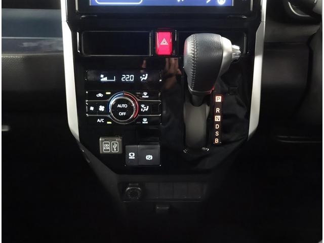 ルーミー カスタムG アイドリング 両側電動SD LEDヘット バックビューモニター 衝突回避ブレーキ TV フルフラット 地デジ スマートキー クルーズコントロール 点検記録簿 オートエアコン アルミホイール ABS(16枚目)