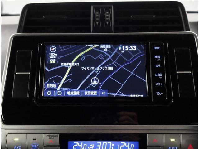 ランドクルーザープラド TX LEDランプ リアカメラ ABS付き 盗難防止装置 アルミホイール オートクルーズコントロール 3列 メモリーナビ キーレス サイドエアバッグ ナビTV ダブルエアバッグ ETC装備 横滑り防止(10枚目)