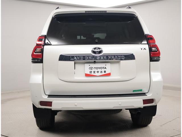ランドクルーザープラド TX Lパッケージ リアカメラ スマートキ 盗難防止 キーレスエントリー ETC装備 3列席 DVD再生可 エアコン LEDランプ レザー アルミホイール パートタイム4WD 横滑り防止システム フルTV メモリーナビ(2枚目)
