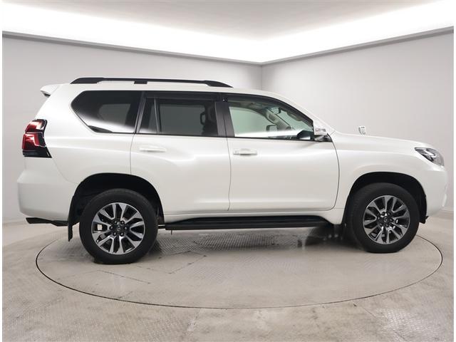 ランドクルーザープラド TX Lパッケージ リアカメラ スマートキ 盗難防止 キーレスエントリー ETC装備 3列席 DVD再生可 エアコン LEDランプ レザー アルミホイール パートタイム4WD 横滑り防止システム フルTV メモリーナビ(4枚目)