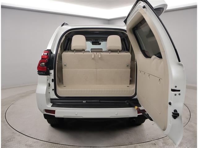 ランドクルーザープラド TX Lパッケージ リアカメラ スマートキ 盗難防止 キーレスエントリー ETC装備 3列席 DVD再生可 エアコン LEDランプ レザー アルミホイール パートタイム4WD 横滑り防止システム フルTV メモリーナビ(22枚目)